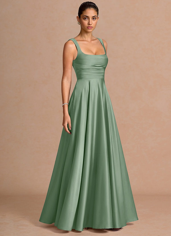 Azaria Aloe Green Maxi Dress image1