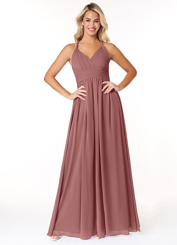 Desert Rose Azazie Ashia Bridesmaid Dresses Azazie