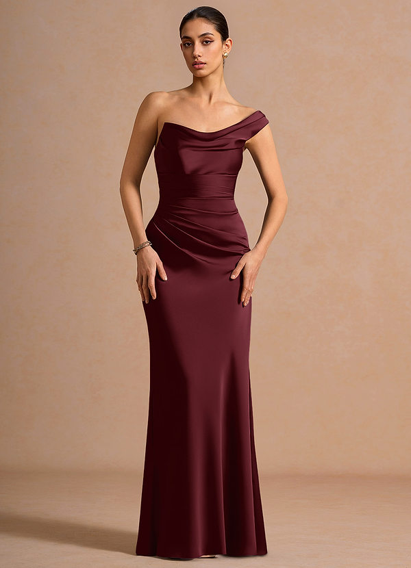 Cassiopeia Wine Maxi Dress image1