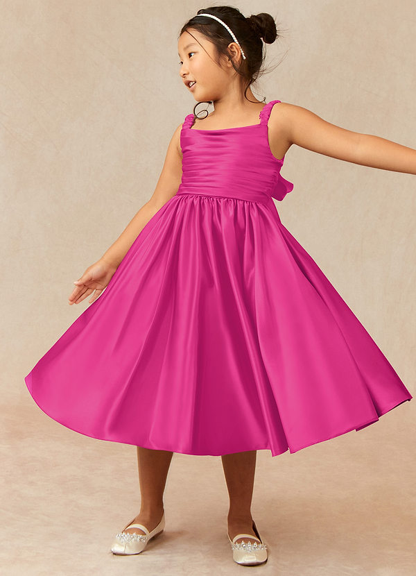 Fuchsia Flower Girl Dresses | Azazie