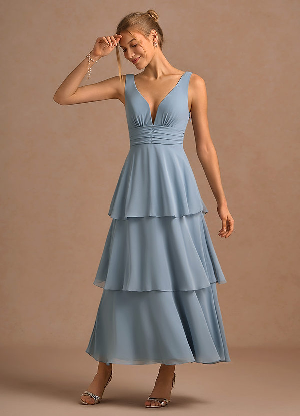 GG3041 Powder Blue Midi Dress