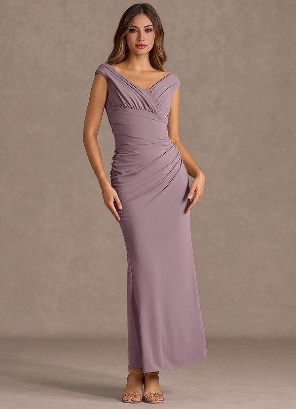 Aisling Pastel Violet Maxi Dress image1