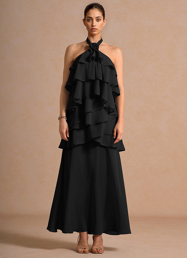 Vestido Negro Maxi Melissa image1