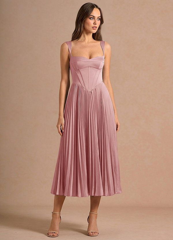 Avenelle Light Pink Mid Dress image1