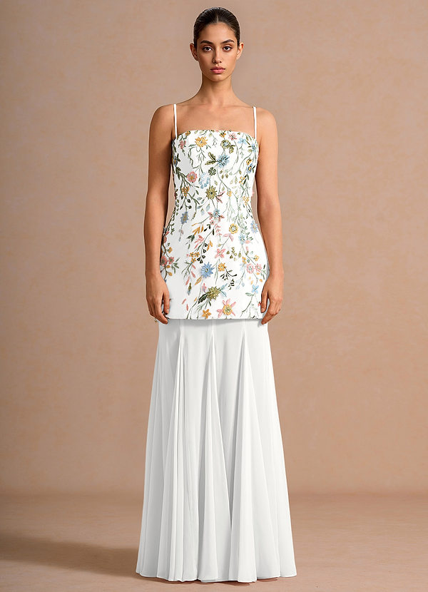 Nessa White Maxi Dress image1
