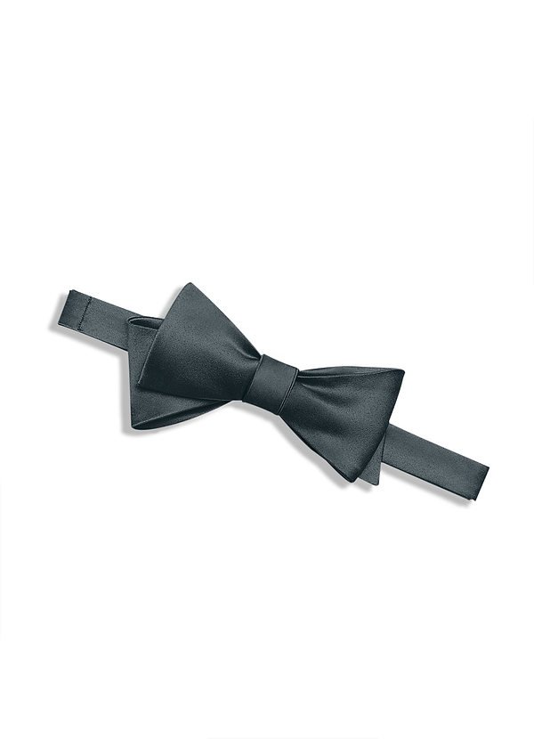 front Matte Satin Bow Tie