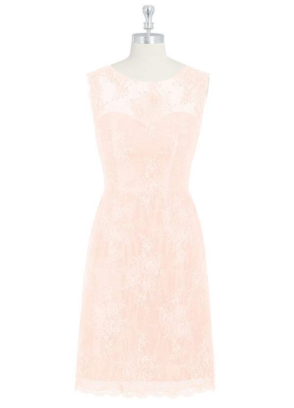 azazie pearl pink
