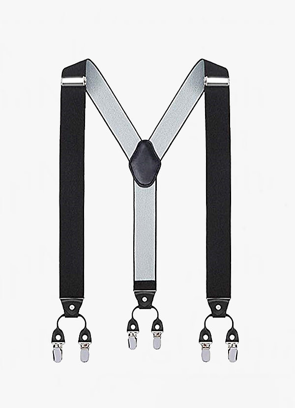 front Six-Clip Suspenders
