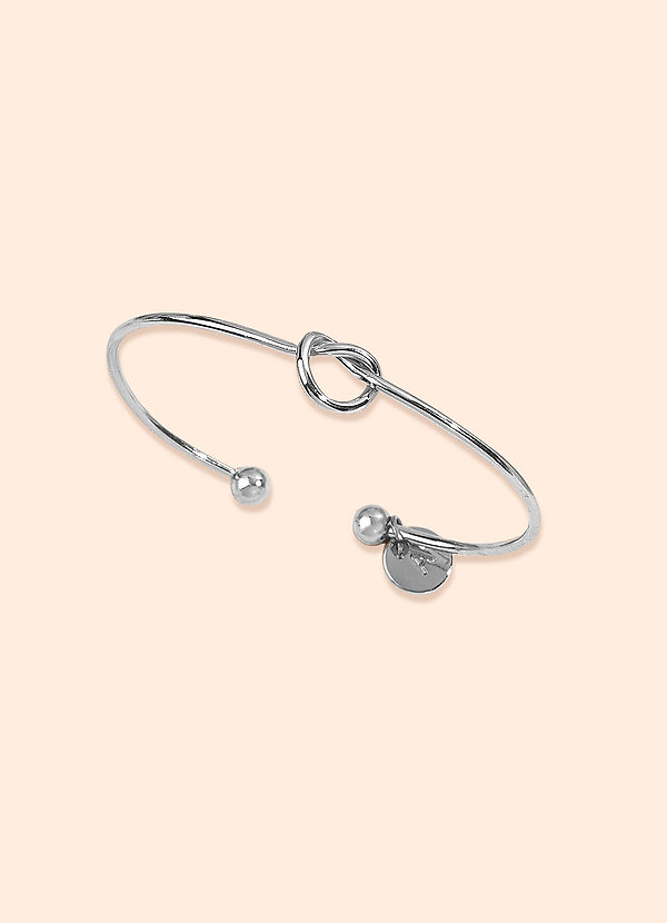 Personalized Bridesmaid Bracelet front