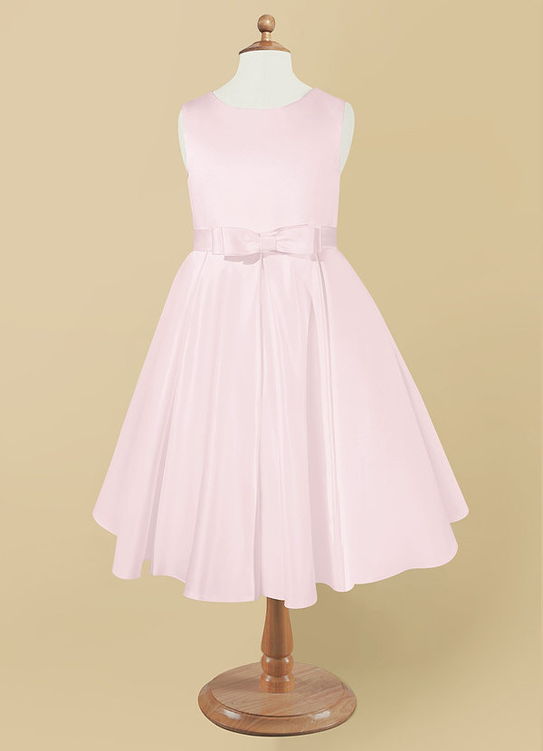 front Azazie Coco Flower Girl Dress
