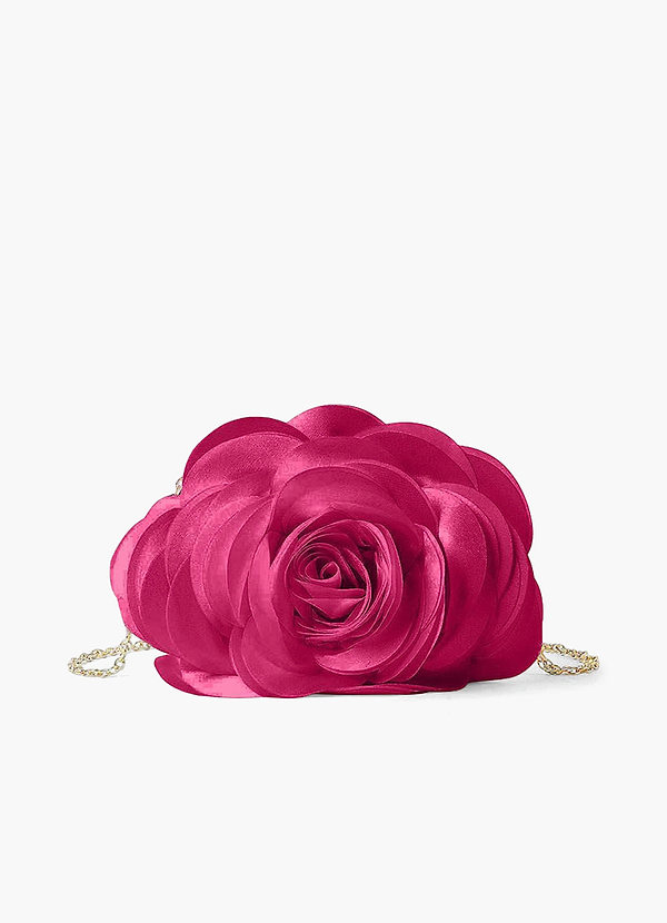 front 3D Rose Shoulder Bag