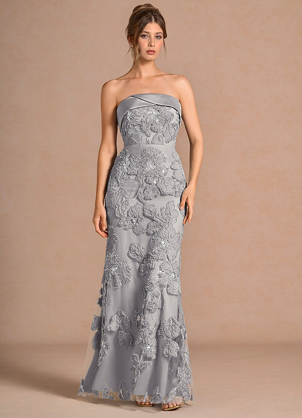 Robe Maxi Givre Argenté Dariel image1
