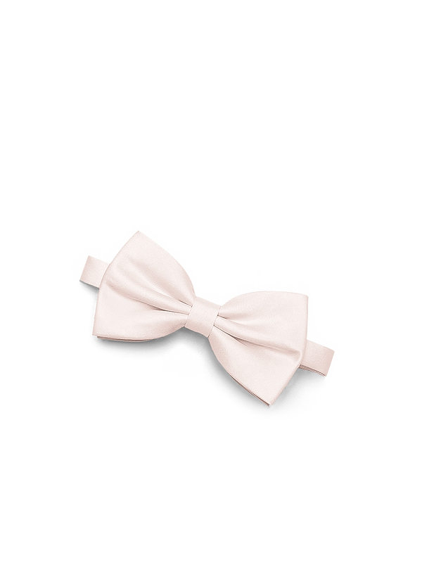 front Matte Satin Pre-Tied Bow Tie