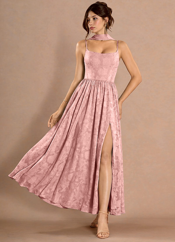 Maxi jurk Orienne Haze Roze image1
