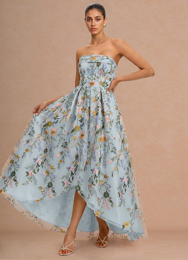 Lelia Sky Blue Maxi Dress image1