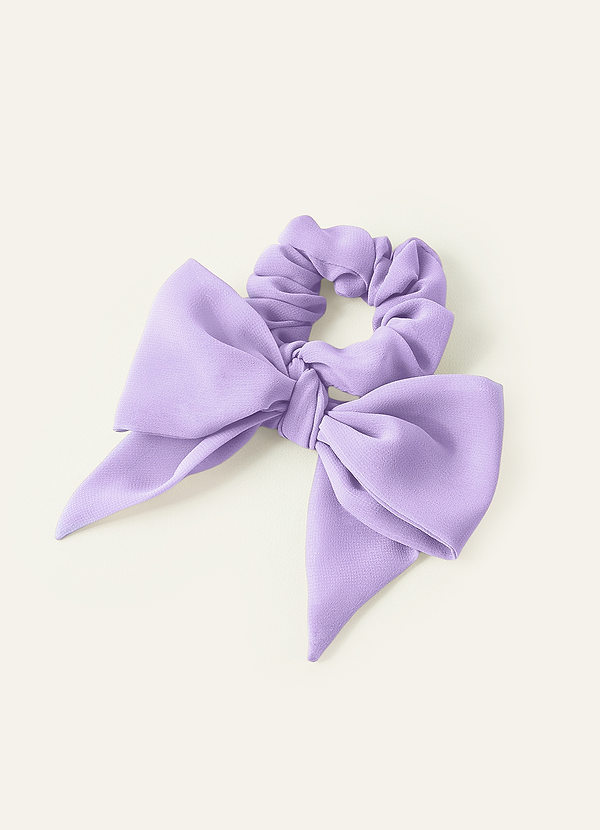 front Pañuelo para el pelo de gasa de color a juego