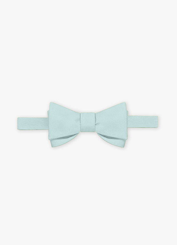 front Stretch Satin Bow Tie