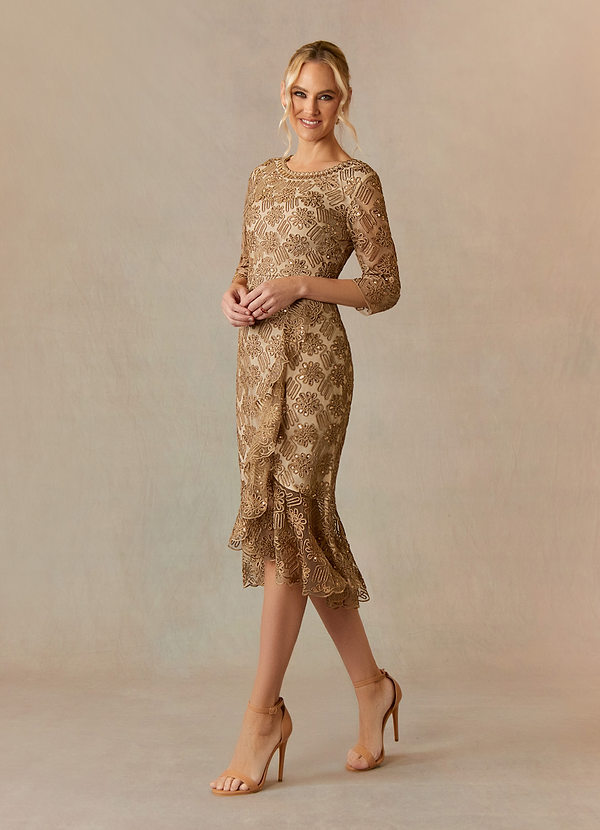 Champagne Upstudio Berea Mother of the Bride Dresses Azazie