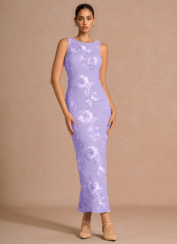Fionna Pale Purple Maxi Dress image1
