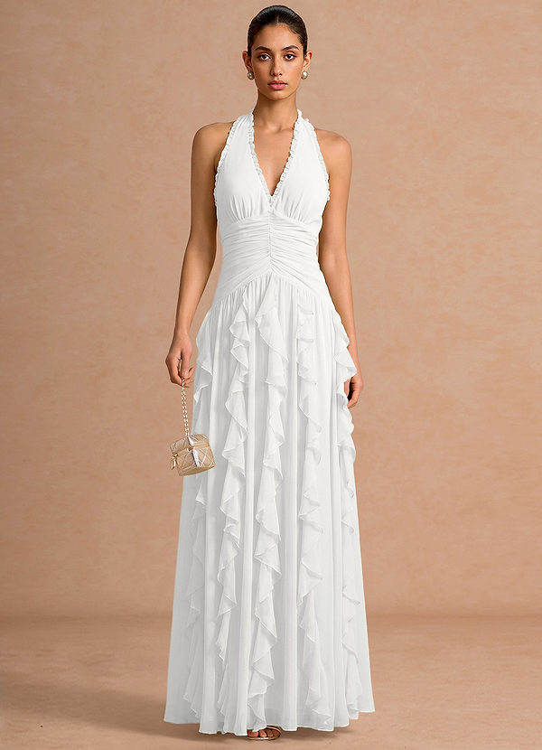 Sylvie White Maxi Dress image1