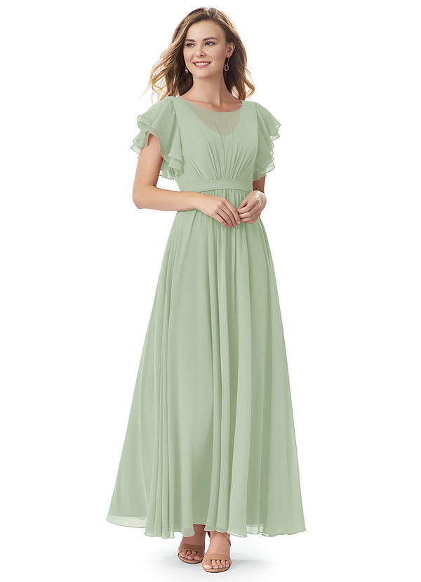 Sage Green Modest Dress Factory Sale ...