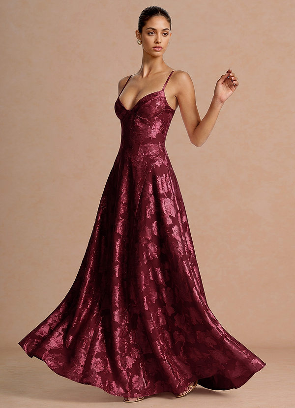 Liberty Wine Maxi Dress image1