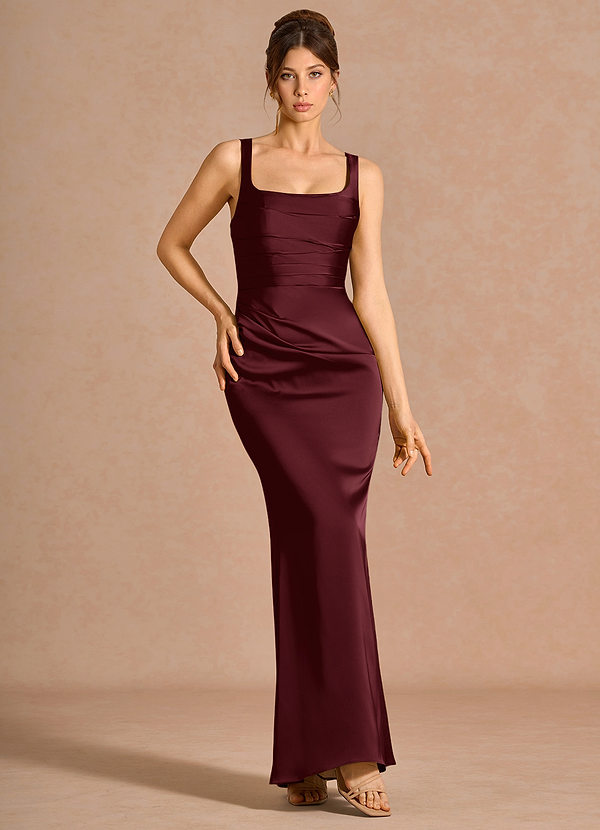 Hadiya Wine Maxi Dress image1