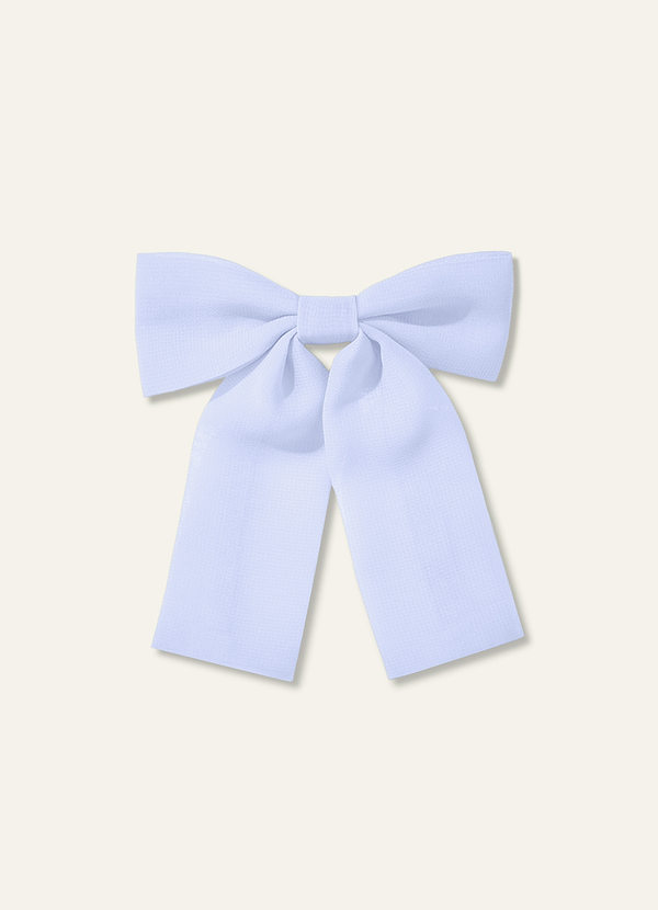 front Haarclip van chiffon met strik voor meisjes