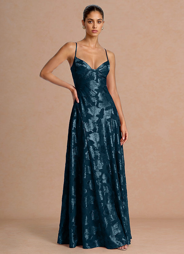 Liberty Navy Maxi Dress image1