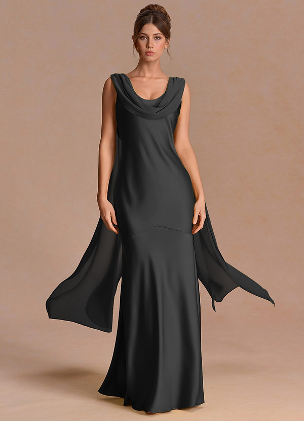 Gabriella Black Maxi Dress image1