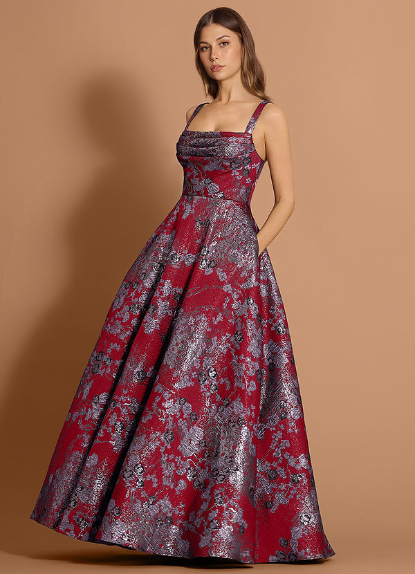 Vestido Merlot Largo Arielle image1