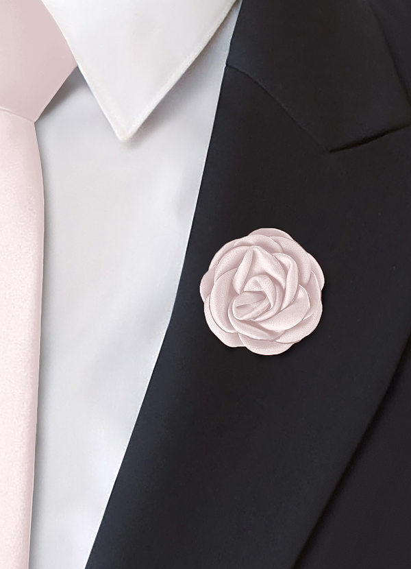 front Matte satijnen bloemen reversbloem