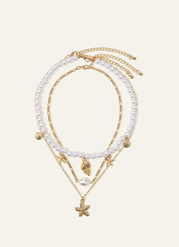 front Halsband med sjöstjärnor i lager