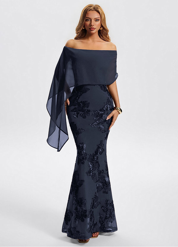 Rhiannon Navy Maxi Dress image1