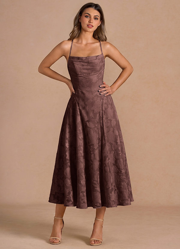 Irelia Mocha Coco Midi Dress image1