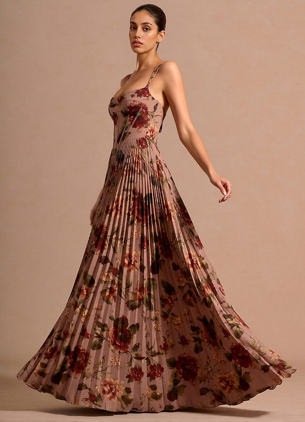 Solveig Mauve Multi Maxi Dress image1
