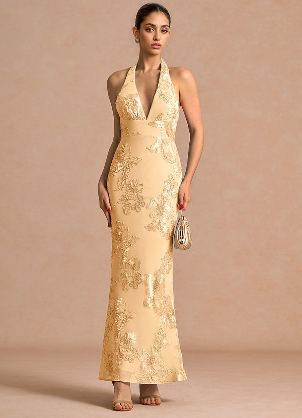Cipriana Lemon Sorbet Maxi Dress image1