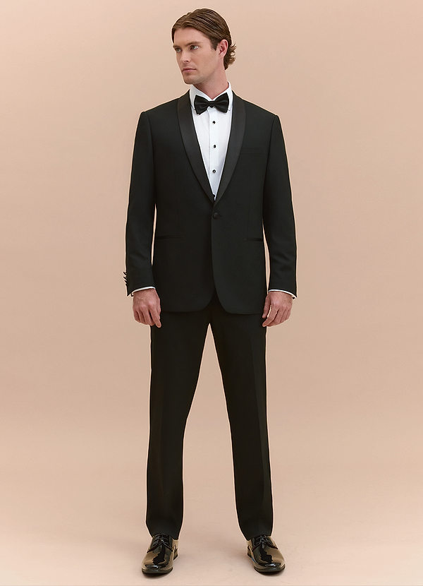 Winston Black Shawl Lapel Tuxedos