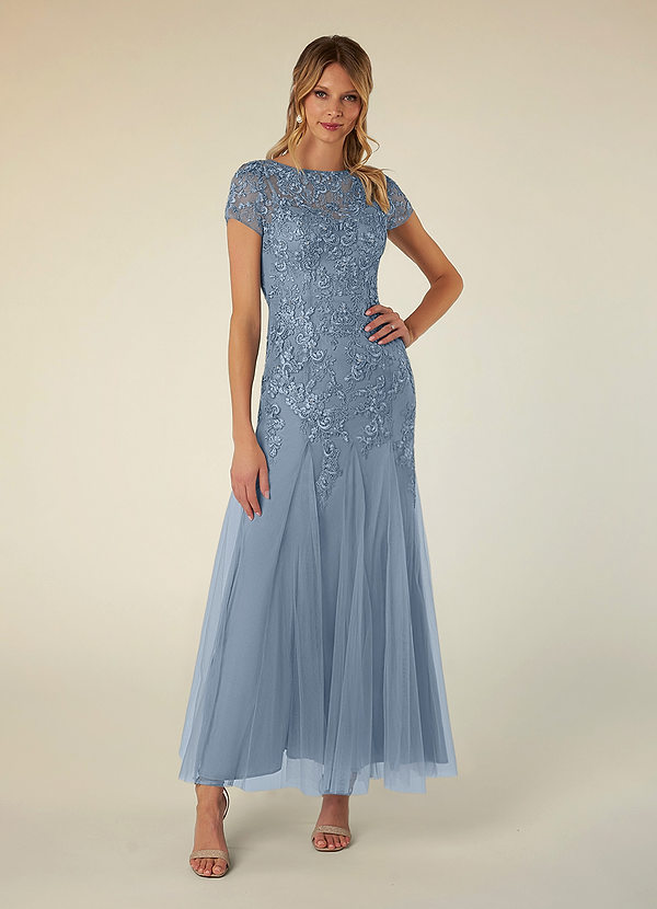 Dusty Blue Azazie Laurie Mother of the Bride Dress Mother of the Bride ...
