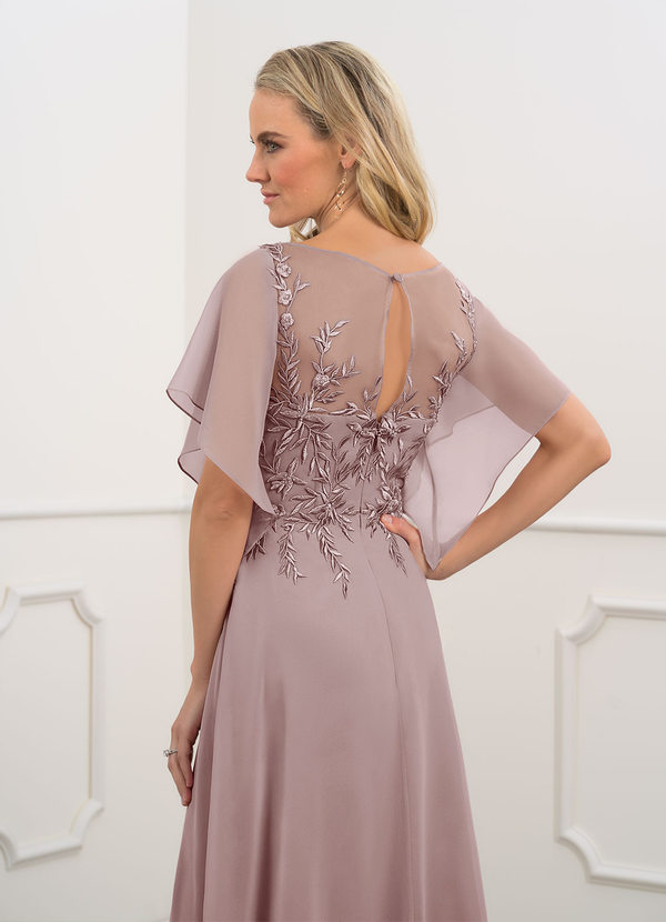 mauve mother of the bride