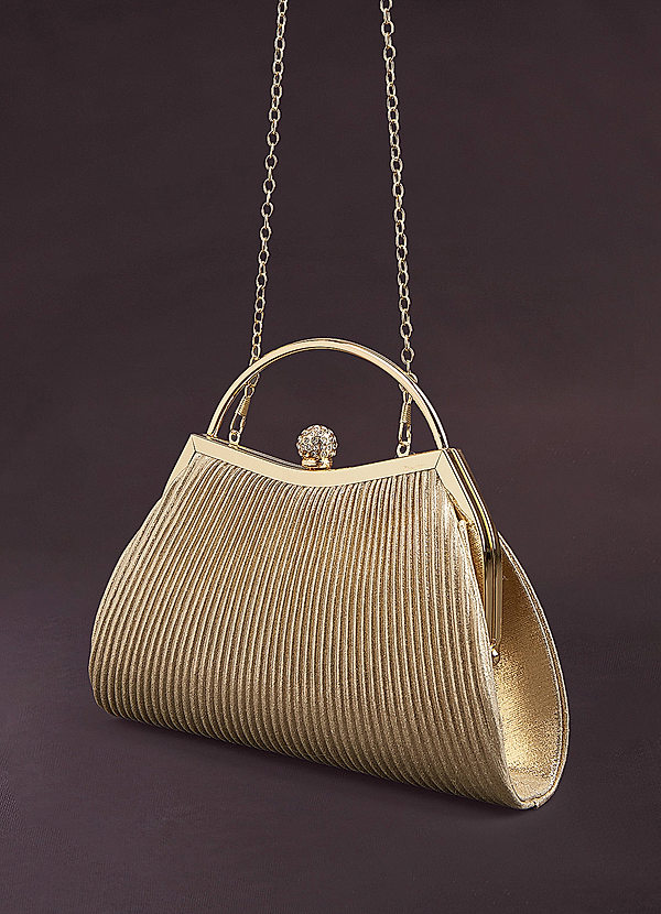 back Elegant Pleated Hand Bag