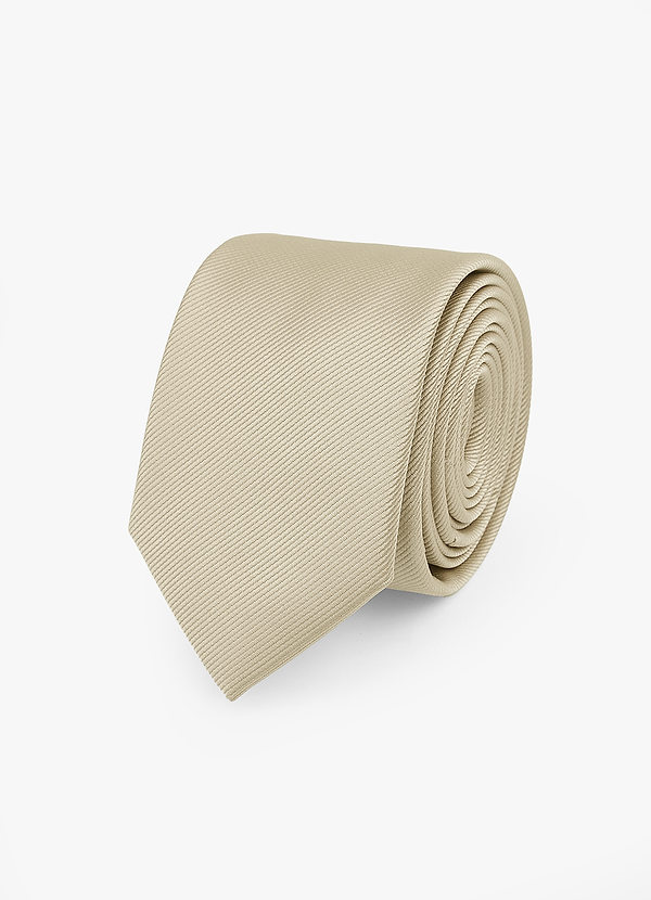 front Zijden skinny stropdas