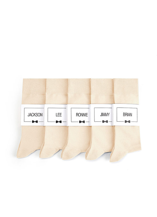 front Skarpetki męskie z niestandardową etykietą