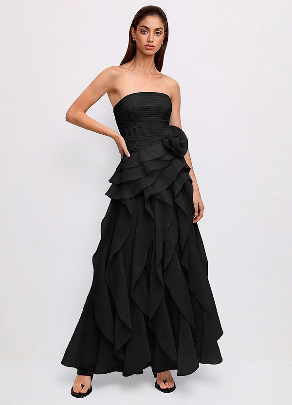 Robe Longue Noir Zorelle image1