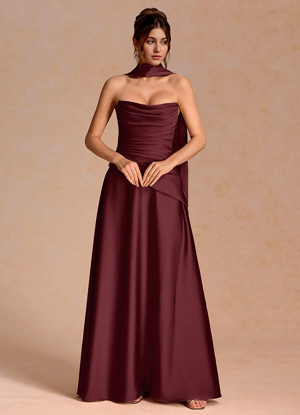 Aleeyah Cabernet Maxi Dress image1