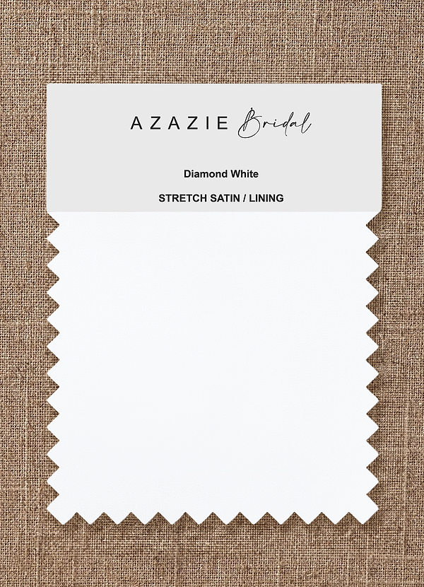 front Azazie Bridal Stretch-Satin-Muster