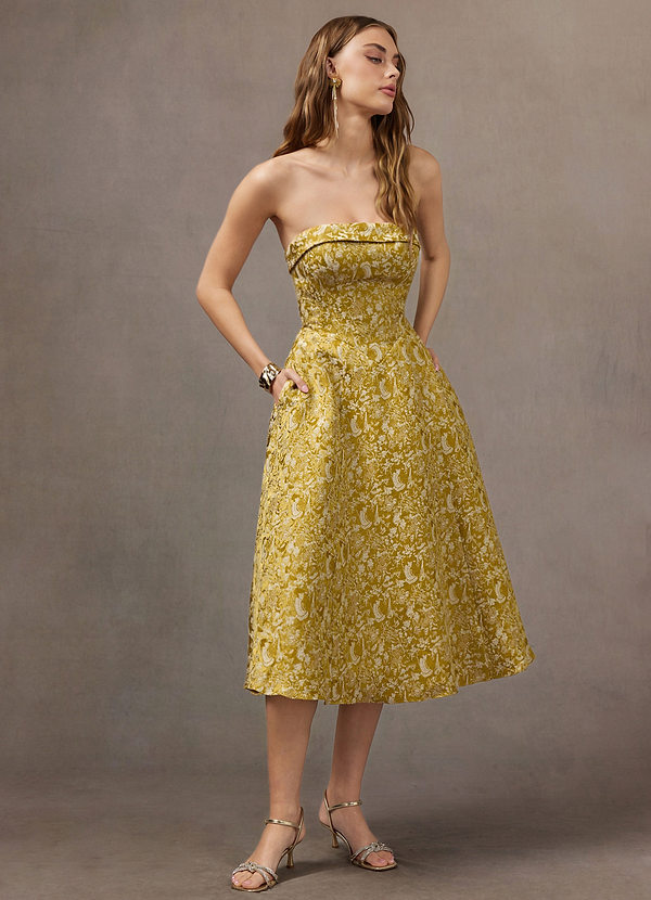 Vestido Caléndula Barroca Midi Baila image1