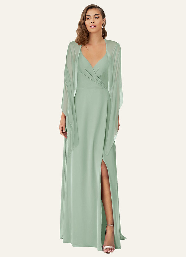 front Azazie Matchande Färg Ireland Chiffongsjal