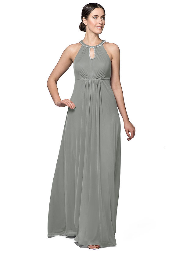 Azazie Delphine Bridesmaid Dress - Steel Grey | Azazie