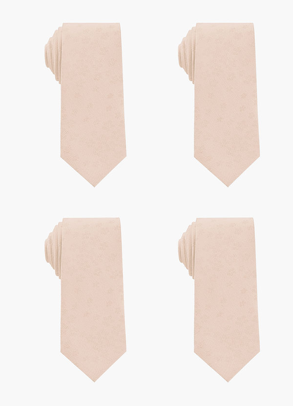 front Jacquard Skinny Tie Set – 4 Pieces